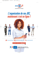 Recensement militaire =Dématérialisation de l’inscription à la Journée Défense et Citoyenneté